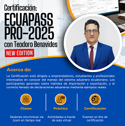 Certificación: ECUAPASS PRO 2025
